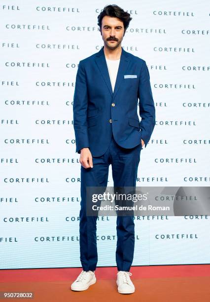 Javier Rey during Cortefiel Spring and Summer 2018 Presentation in Madrid on April 24, 2018 in Madrid, Spain.