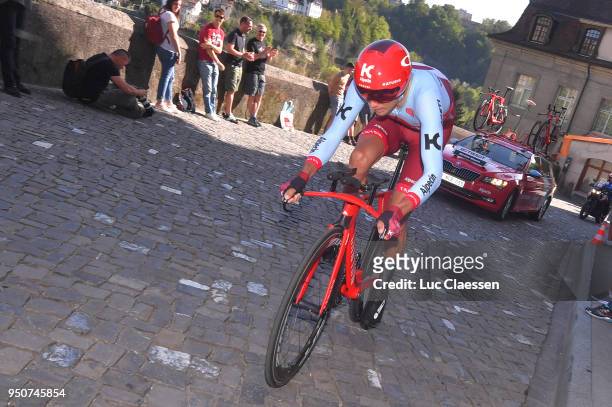 Maxim Belkov of Rusia and Team Katusha-Alpecin / during the 72nd Tour de Romandie 2018, Prologue a 4km individual time trial stage from Fribourg to...