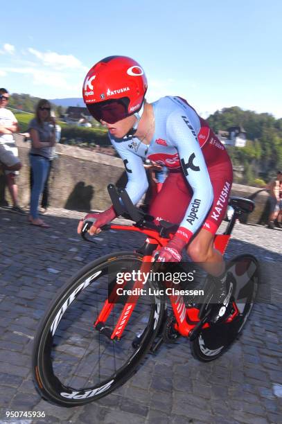 Matteo Fabbro of Italy and Team Katusha-Alpecin / during the 72nd Tour de Romandie 2018, Prologue a 4km individual time trial stage from Fribourg to...