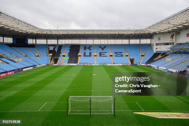 General view of Ricoh Arena, home of Coventry City prior to the Sky Bet League Two match between Coventry City and Lincoln City at Ricoh Arena on...