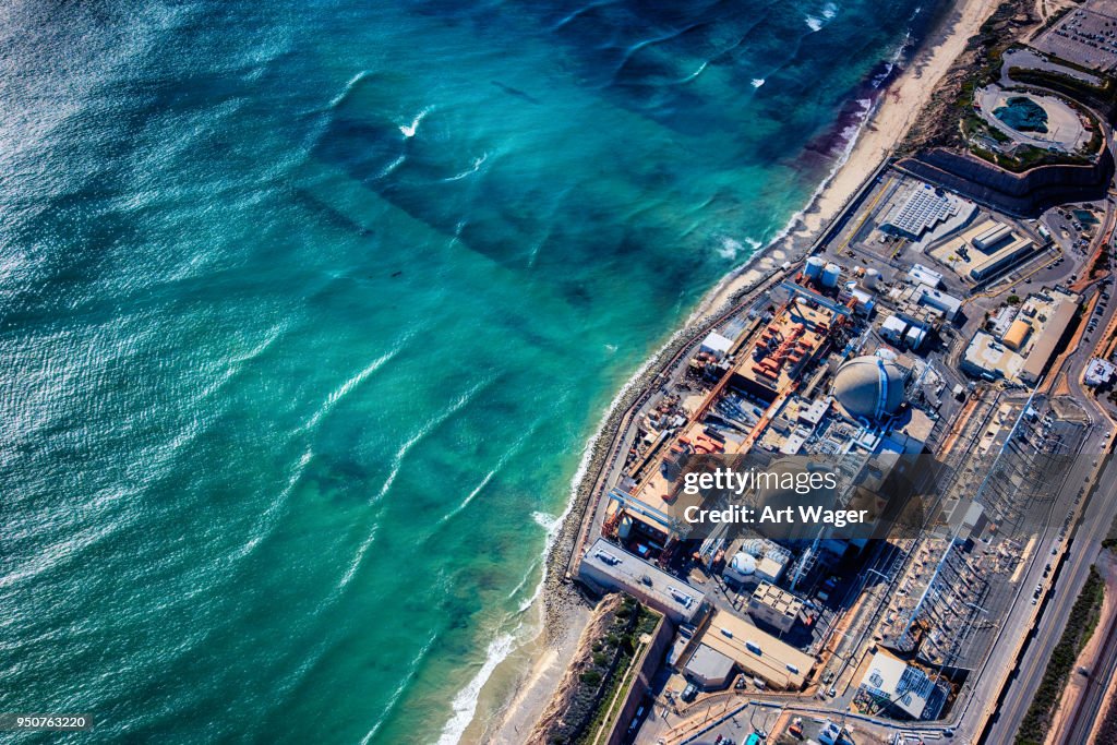 Nuclear Power Plant Aerial