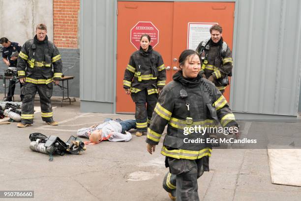 Stronger Together" - Andy, Jack and 18 other candidates take the captaincy drill test, gunning for one spot as captain of Station 19. Meanwhile,...