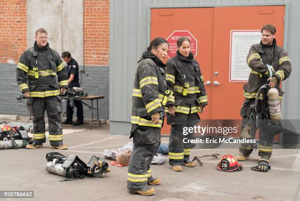 Stronger Together" - Andy, Jack and 18 other candidates take the captaincy drill test, gunning for one spot as captain of Station 19. Meanwhile,...