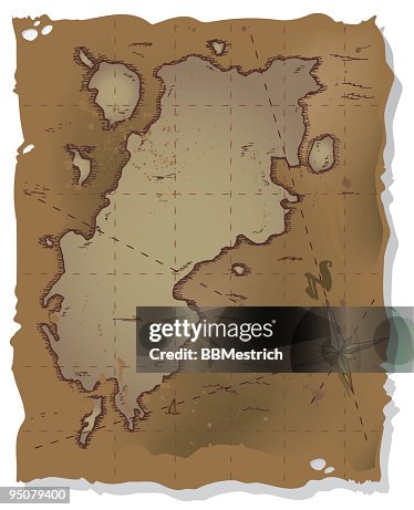 Island map Island map