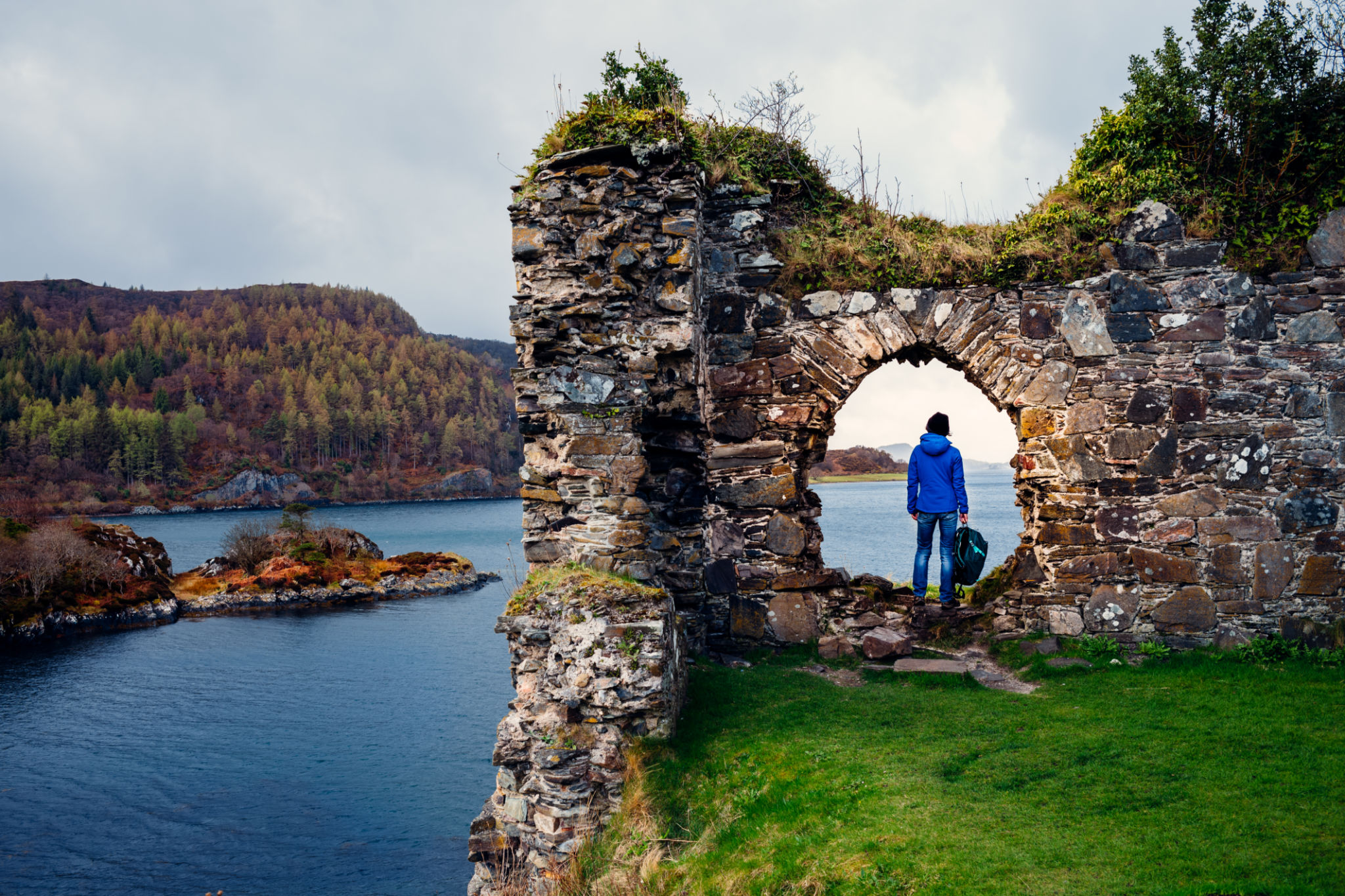 travelers in highlands