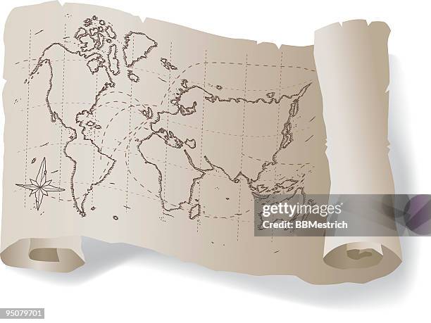 Parchment Map.pdf Parchment Map Background High Res Vector Graphics - Getty Images