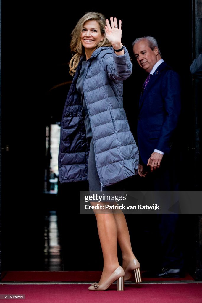 Dutch Royal Family Attends Dinner Gala For Corps Diplomatique At The Royal Palace In Amsterdam