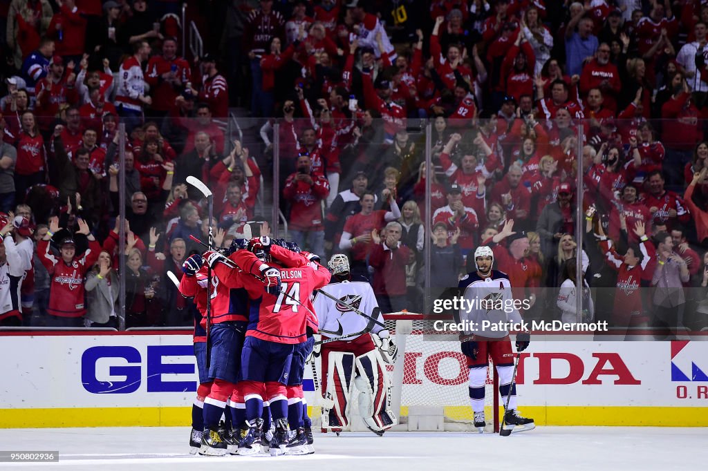 Columbus Blue Jackets v Washington Capitals - Game Five