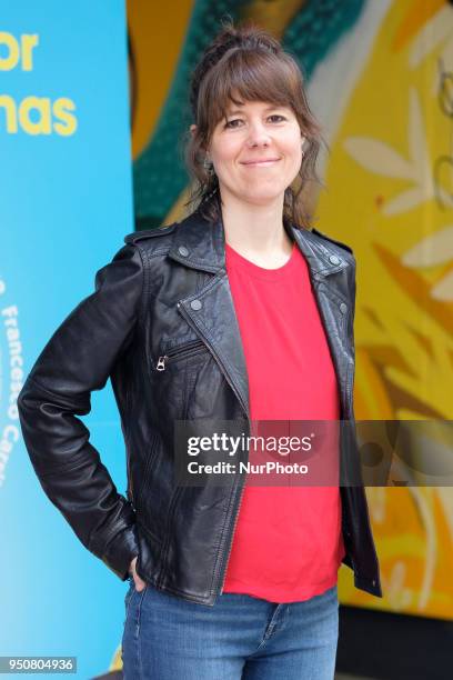 Spanish writer and director Clara Martinez Lazaro attends the 'Hacerse Mayor Y Otros Problemas' photocall on April 24, 2018 in Madrid, Spain.