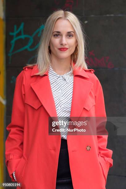 Spanish actress Silvia Alonso attends the 'Hacerse Mayor Y Otros Problemas' photocall on April 24, 2018 in Madrid, Spain.