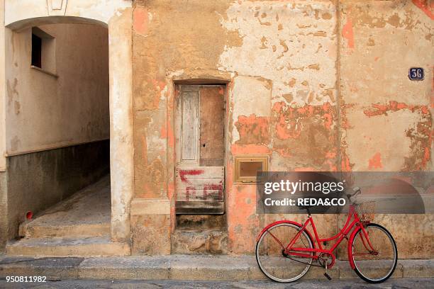 Centre, Favignana, Favignana island, Aegadian Islands, Sicily, Italy.