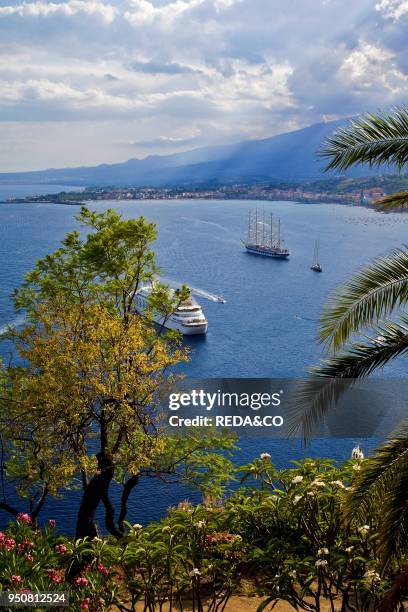 Baia Giardini di Naxos, Messina, Sicily, Italy, Europe.