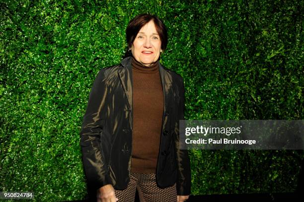 Martha Coolidge attends CHANEL Tribeca Film Festival Artists Dinner at Balthazar on April 23, 2018 in New York City.