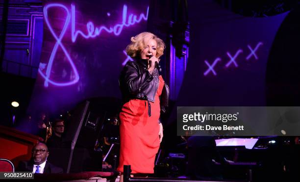 Sheridan Smith performs at Royal Albert Hall on April 24, 2018 in London, England.