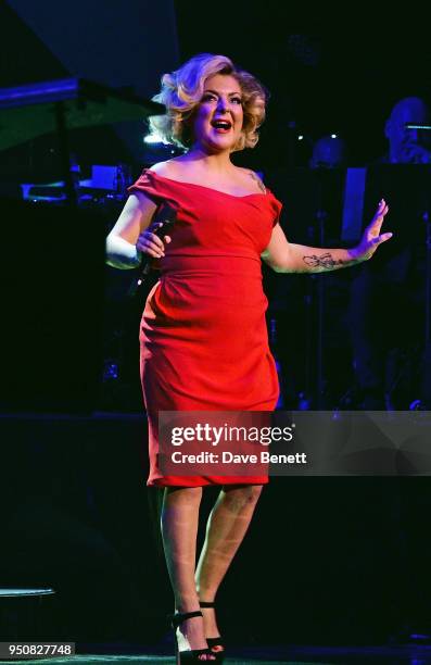 Sheridan Smith performs at Royal Albert Hall on April 24, 2018 in London, England.