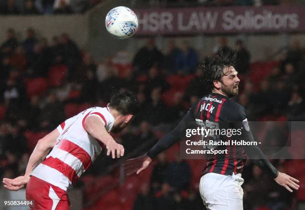 Blackburn Rovers' Bradley Dack during the Sky Bet League One match between Doncaster Rovers and Blackburn Rovers at Keepmoat Stadium on April 24,...