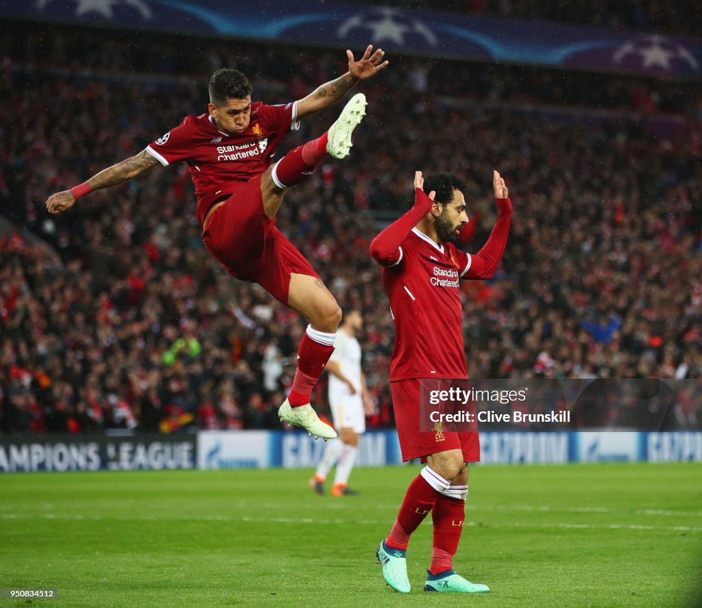 Liverpool v A.S. Roma - UEFA Champions League Semi Final Leg One