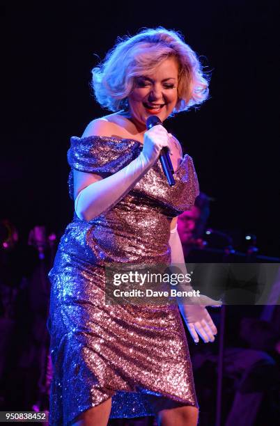 Sheridan Smith performs at Royal Albert Hall on April 24, 2018 in London, England.