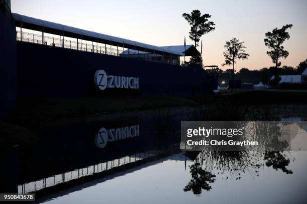 General view of the TPC Louisiana golf course prior to the Zurich Classic of New Orleans on April 24, 2018 in Avondale, Louisiana.