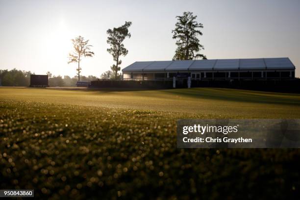 General view of the TPC Louisiana golf course prior to the Zurich Classic of New Orleans on April 24, 2018 in Avondale, Louisiana.