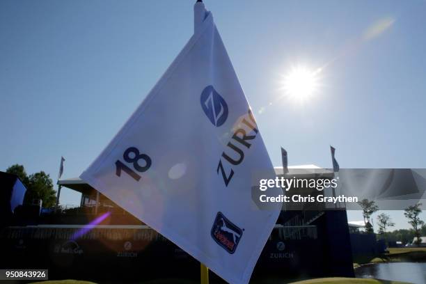 General view of the TPC Louisiana golf course prior to the Zurich Classic of New Orleans on April 24, 2018 in Avondale, Louisiana.