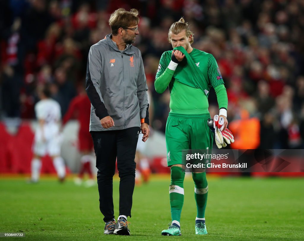Liverpool v A.S. Roma - UEFA Champions League Semi Final Leg One