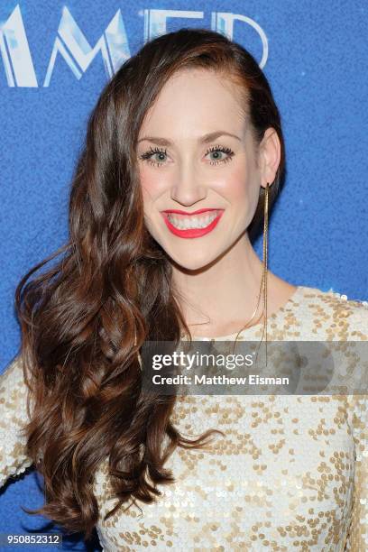 Actress Kaleigh Cronin attends the "Summer" Broadway Opening Night after party at New York Marriott Marquis Hotel on April 23, 2018 in New York City.