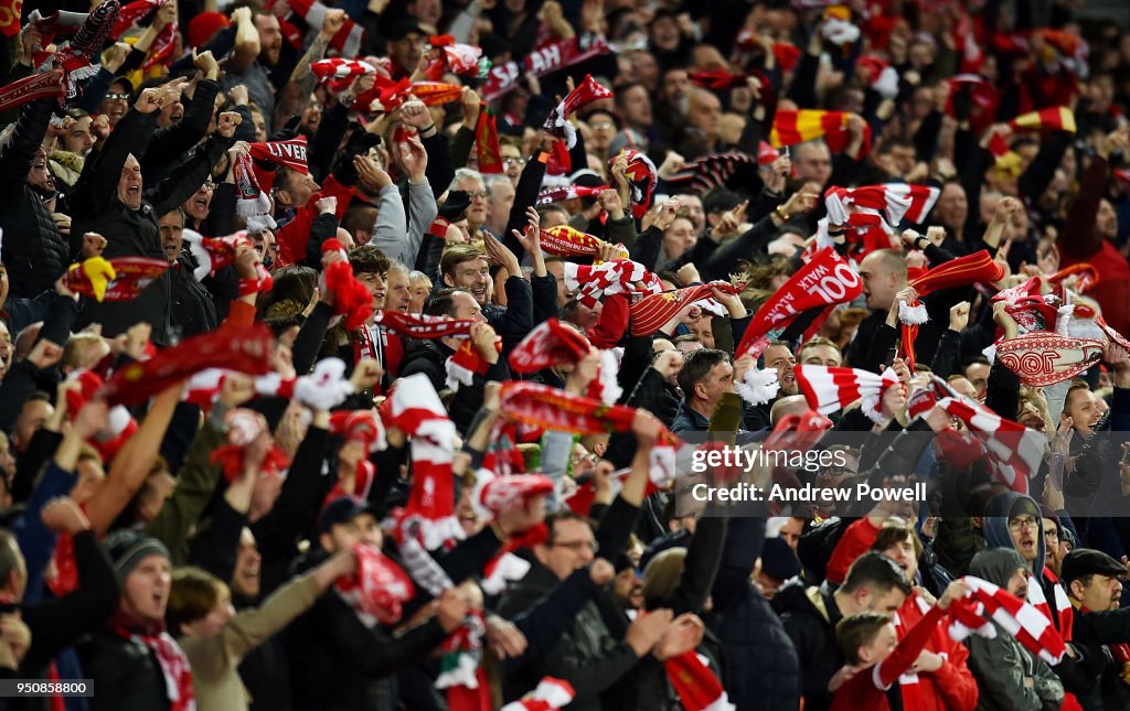 Liverpool v A.S. Roma - UEFA Champions League Semi Final Leg One