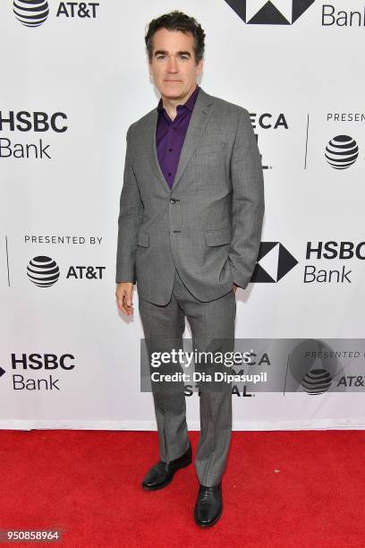 Brian d'Arcy James attends the screening of "All These Small Moments" during the 2018 Tribeca Film Festival at SVA Theatre on April 24, 2018 in New...