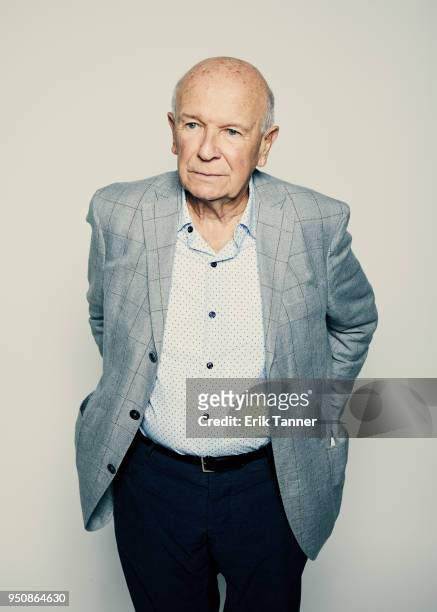 Terrence McNally of the film Every Act of Life poses for a portrait during the 2018 Tribeca Film Festival at Spring Studio on April 24, 2018 in New...