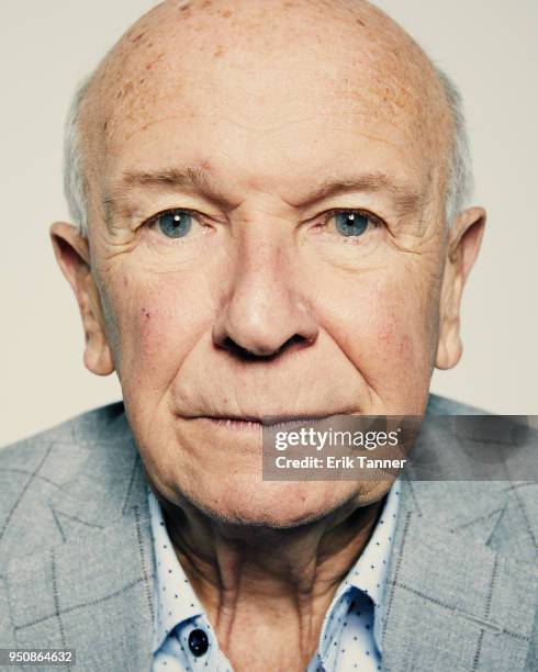 Terrence McNally of the film Every Act of Life poses for a portrait during the 2018 Tribeca Film Festival at Spring Studio on April 24, 2018 in New...