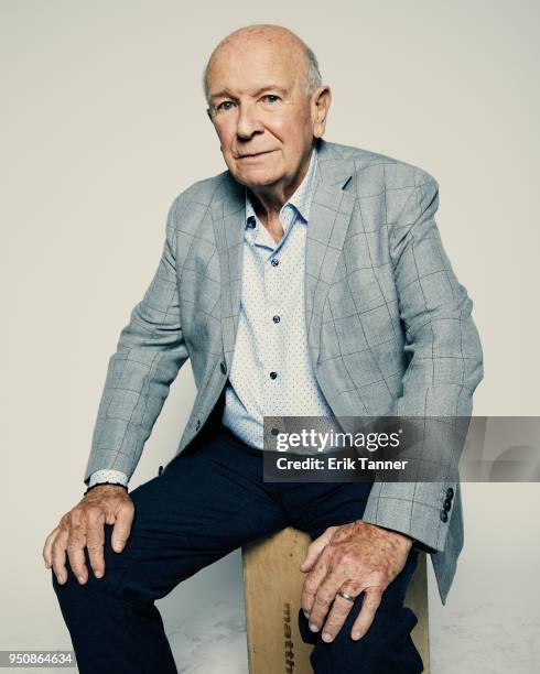 Terrence McNally of the film Every Act of Life poses for a portrait during the 2018 Tribeca Film Festival at Spring Studio on April 24, 2018 in New...