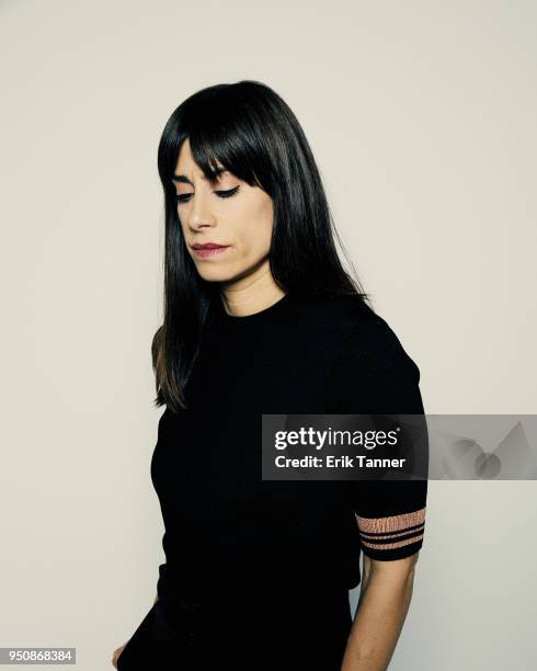 Jill Magid of the film The Proposal poses for a portrait during the 2018 Tribeca Film Festival at Spring Studio on April 24, 2018 in New York City.