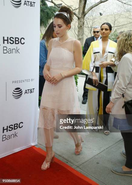 Harley Quinn Smith attends "All These Small Moments" during the 2018 Tribeca Film Festival at SVA Theater on April 24, 2018 in New York City.