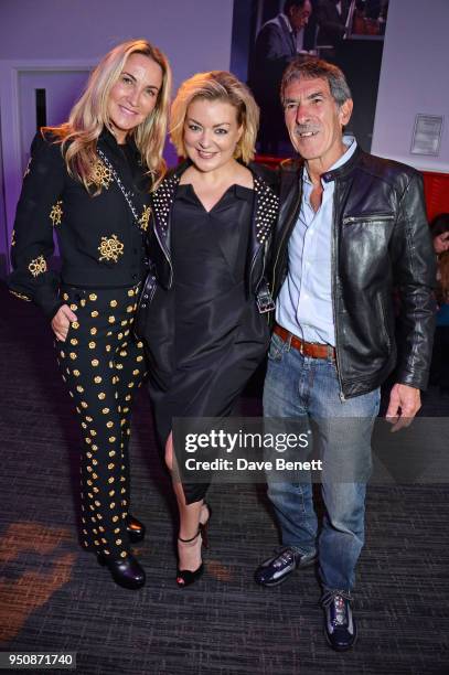 Meg Mathews, Sheridan Smith and Stanley Matthews attend an after party following Sheridan Smith's performance at Royal Albert Hall on April 24, 2018...