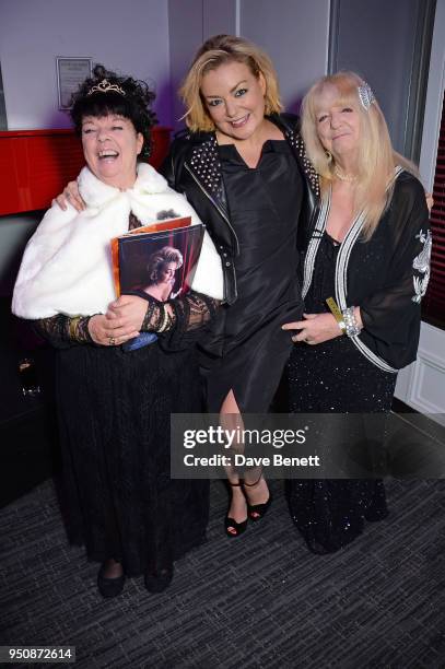 Lynda Moulson, Sheridan Smith and Marilyn Smith attend an after party following Sheridan Smith's performance at Royal Albert Hall on April 24, 2018...