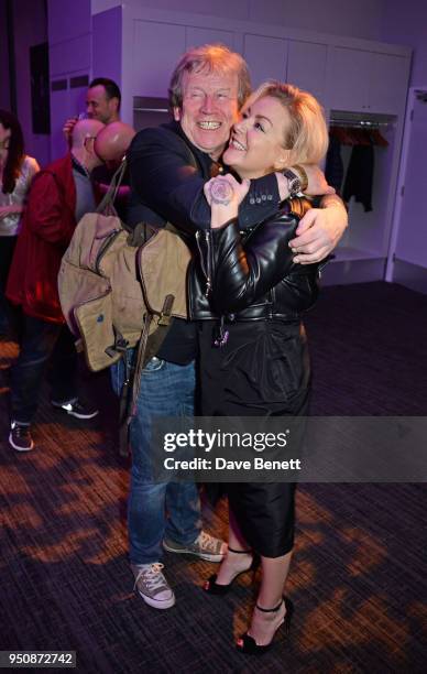 Duncan Heath and Sheridan Smith attend an after party following Sheridan Smith's performance at Royal Albert Hall on April 24, 2018 in London,...