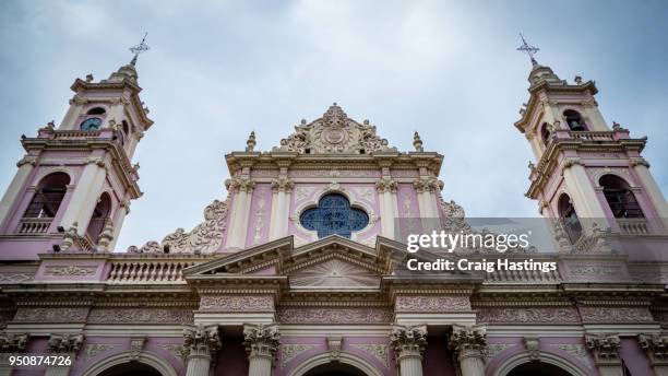 salta cathedral northern argentina - salta argentina stock pictures, royalty-free photos & images