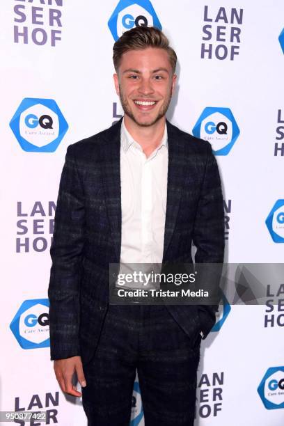 Jannik Schuemann attends the GQ Care Award at on April 24, 2018 in Berlin, Germany.