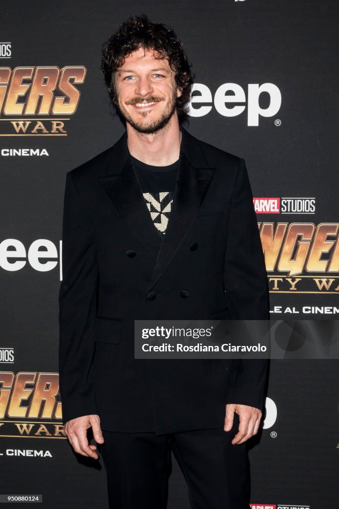 Avengers: Infinity War Photocall In Milan