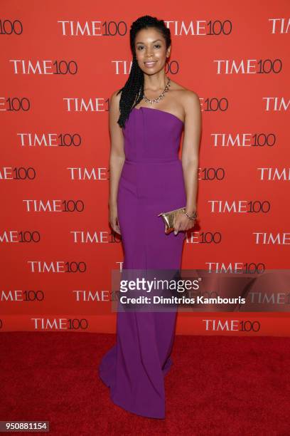 Actor Susan Kelechi Watson attends the 2018 Time 100 Gala at Jazz at Lincoln Center on April 24, 2018 in New York City.