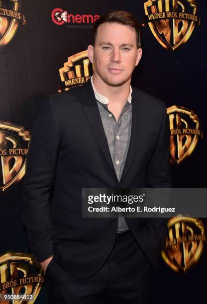 Actor Channing Tatum attends CinemaCon 2018 Warner Bros. Pictures Invites You to "The Big Picture," an Exclusive Presentation of our Upcoming Slate...