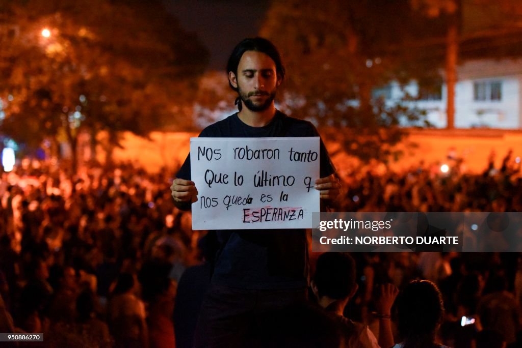 PARAGUAY-ELECTION-RESULT-PROTEST