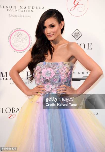 Caterina Lopez attends The Nelson Mandela Global Gift Gala at Rosewood London on April 24, 2018 in London, England.