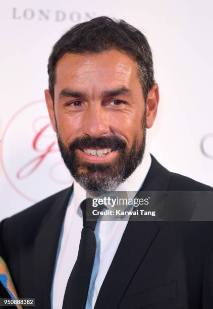 Robert Pires attends The Nelson Mandela Global Gift Gala at Rosewood London on April 24, 2018 in London, England.