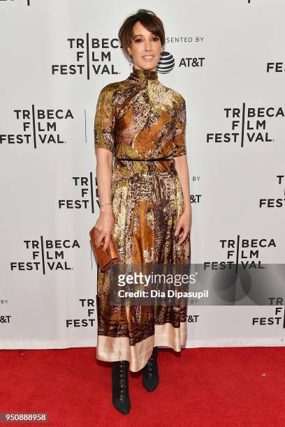 Jennifer Beals attends the screening of "In The Soup" during the 2018 Tribeca Film Festival at SVA Theatre on April 24, 2018 in New York City.