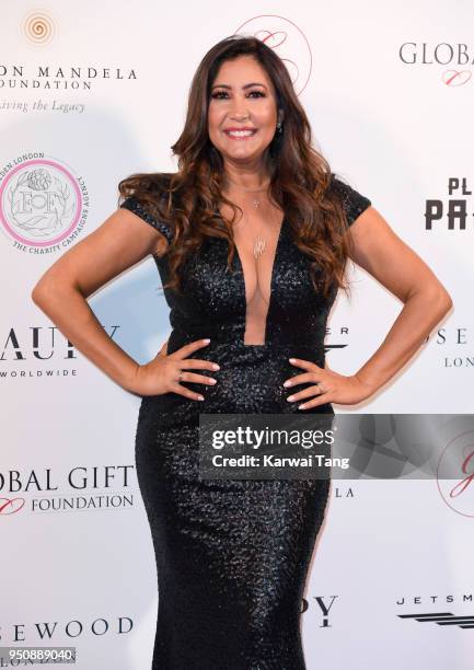 Maria Bravo attends The Nelson Mandela Global Gift Gala at Rosewood London on April 24, 2018 in London, England.