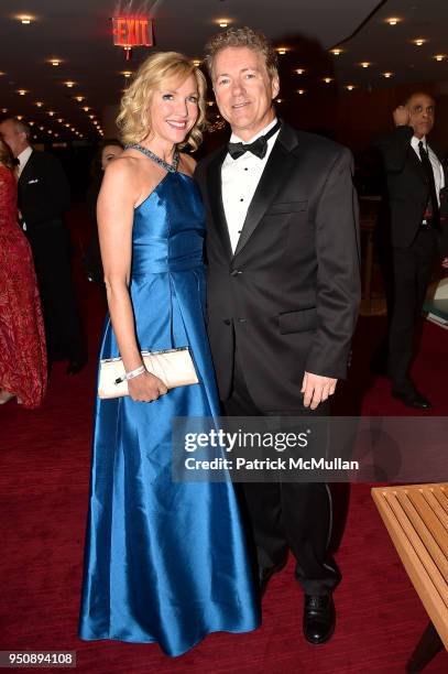 Kelley Ashby and Rand Paul attend the 2018 TIME 100 Gala at Jazz at Lincoln Center on April 24, 2018 in New York City.