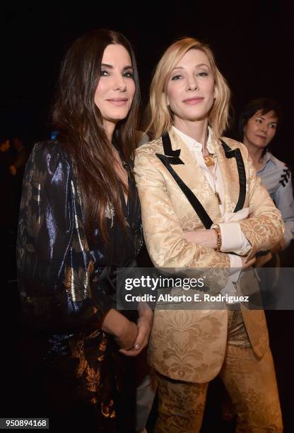 Cate Blanchett And Sandra Bullock Photos and Premium High Res Pictures