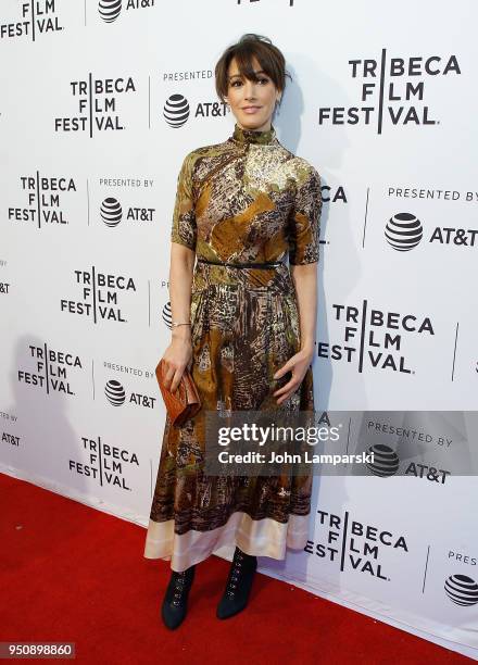 Jennifer Beals attends "In The Soup" during the 2018 Tribeca Film Festival at SVA Theater on April 24, 2018 in New York City.